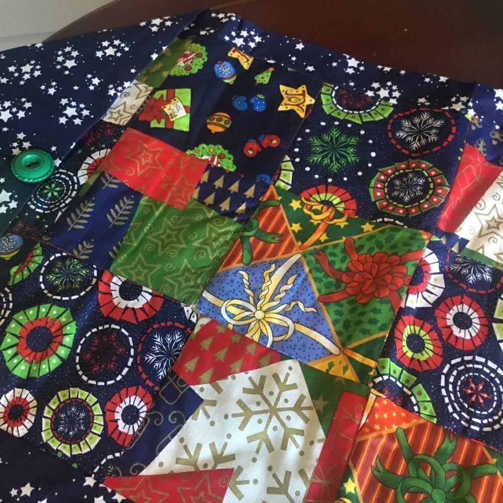 Handmade Quilted Holiday Runner NWOT